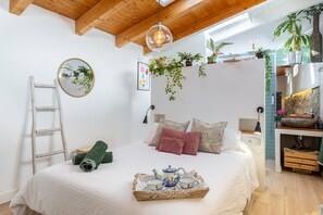 1 chambre, fer et planche à repasser, Wi-Fi gratuit, draps fournis