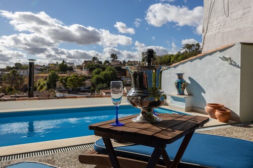 Rural Apartment La Buganvilla with Pool near Chinchón and Aranjuez