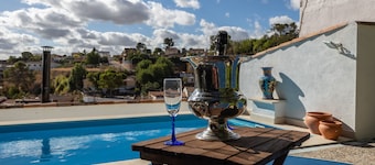 Ländliche Ferienwohnung La Buganvilla mit Pool nahe Chinchón und Aranjuez