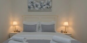 Een strijkplank/strijkijzer, gratis wifi