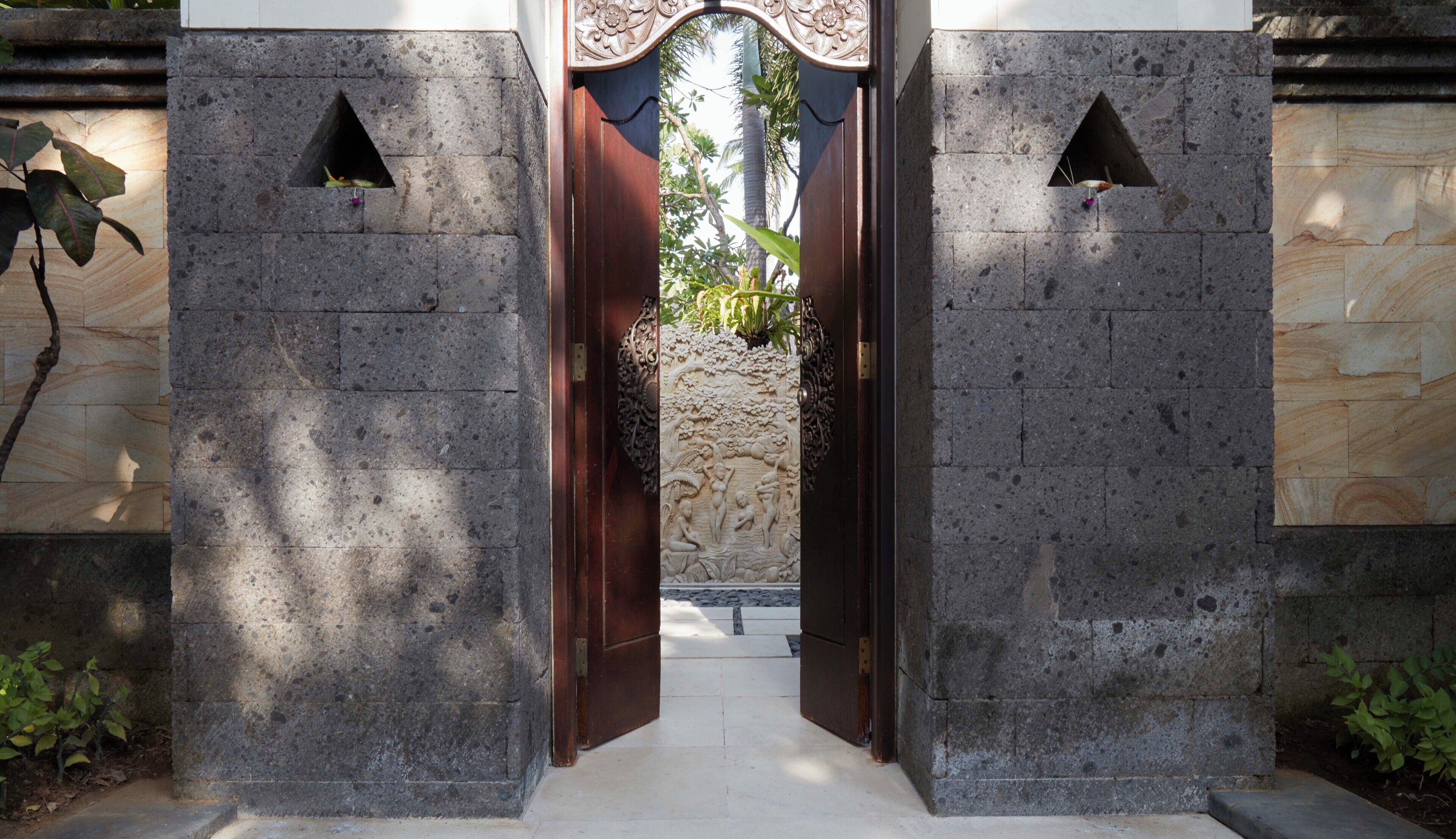 Entrada da propriedade