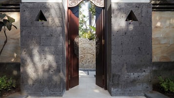 Entrada da propriedade