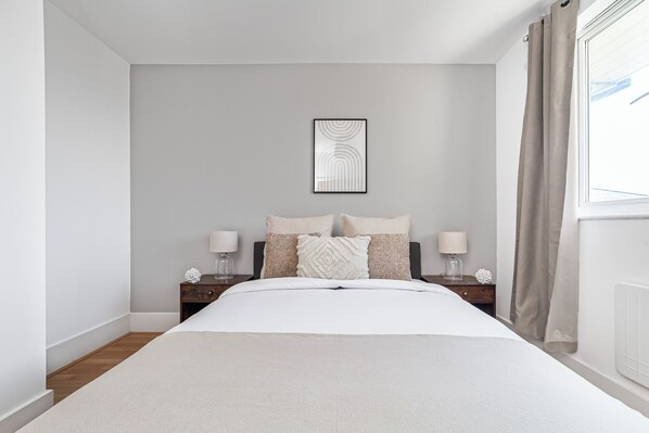 Departamento | 1 habitación, tabla de planchar con plancha, cunas y wifi gratis 