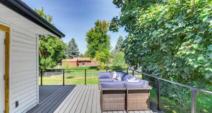 Kalispell Gem: Deck, Yard & Fireplace