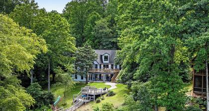 Blue Ridge Lake Home w/ Hot Tub in Morganton!