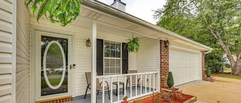 Façade de l’hébergement