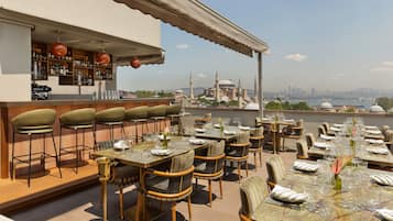 Terrasse sur le toit