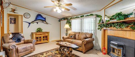 Fachada de la propiedad