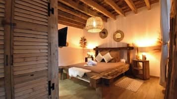 La Balinaise - Chambre Double Deluxe - vue jardin | Truy cập Internet không dây miễn phí