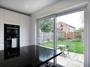 Uitzicht vanuit accommodatie