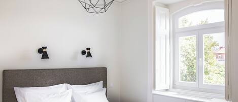 2 bedrooms, iron/ironing board, travel crib, WiFi