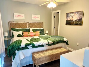 2 bedrooms, iron/ironing board, free WiFi, bed sheets