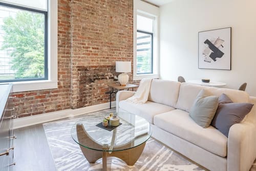 Apartment, 1 Bedroom | Living area | TV