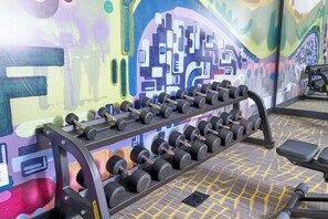Fitness facility - Landing Apartments Huntsville (Huntsville)