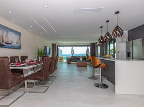 Villa (Four Bedroom Villa with Private Pool) | Living room