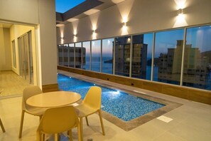 Uitzicht vanuit accommodatie