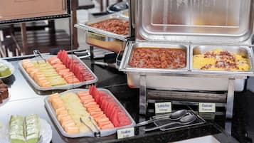 Gratis morgenmadsbuffet hver dag