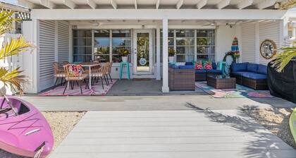Canal-Front Home with Dock and Walk to Beach