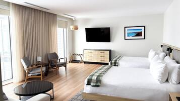 Standardzimmer, 2 Queen-Betten, Strandblick