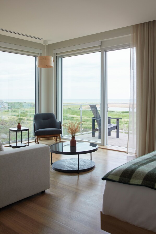 Luxury Suite, Beach View | Terrace/patio - Blackbush Beach Resort (Grand Tracadie)
