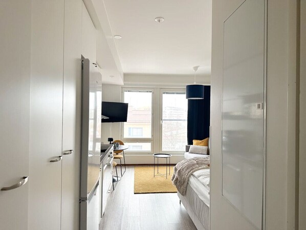 1 غرفة نوم وواي فاي مجانًا وملاءات أسرّة