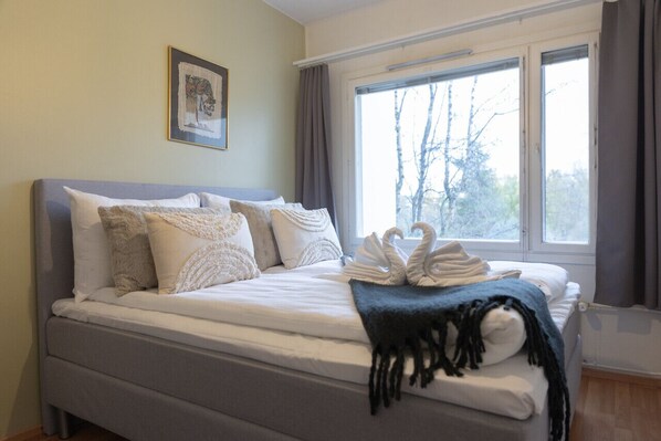 1 chambre, Wi-Fi gratuit, draps fournis