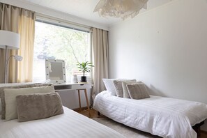 2 habitaciones, wifi gratis y ropa de cama 