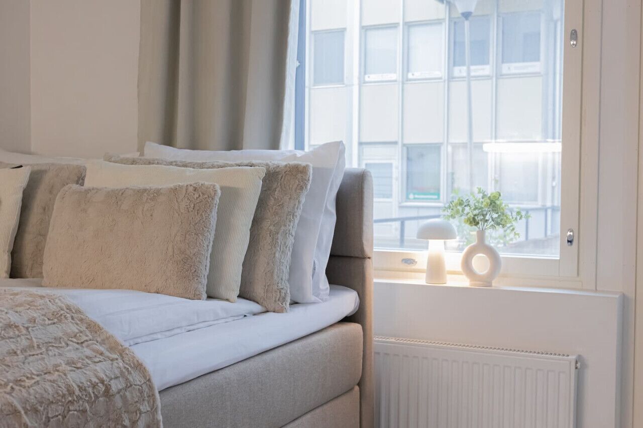 1 غرفة نوم وواي فاي مجانًا وملاءات أسرّة