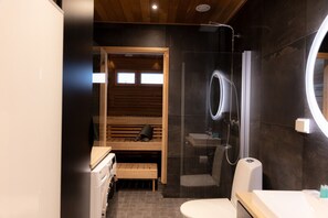 Sèche-cheveux, serviettes fournies