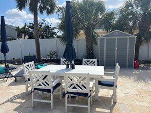 Udendørs spisemuligheder