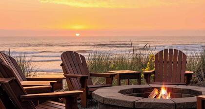 Beachfront Luxury 5 star, Hot Tub, Fire Pit, Spa, Arcade, ♥on the Ocean♥ 4 kings