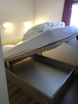 3 dormitorios y ropa de cama