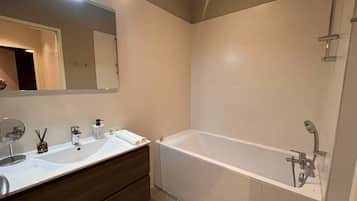Towels, soap, toilet paper