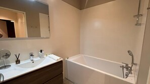 Towels, soap, toilet paper