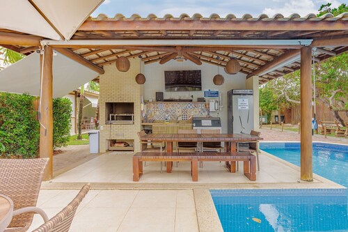 IT86 Beautifully Decorated Apartment 2 suites - Itacimirim.