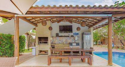IT86 Beautifully Decorated Apartment 2 suites - Itacimirim.