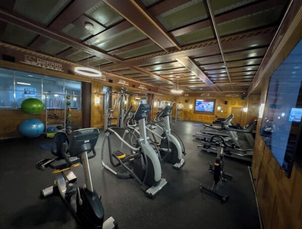Fitnessbereich