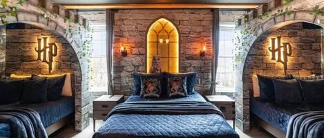 9 habitaciones, tabla de planchar con plancha, wifi y ropa de cama