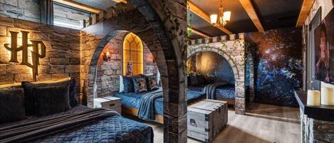 9 habitaciones, tabla de planchar con plancha, wifi y ropa de cama