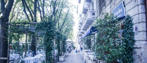 Udendørs spisemuligheder