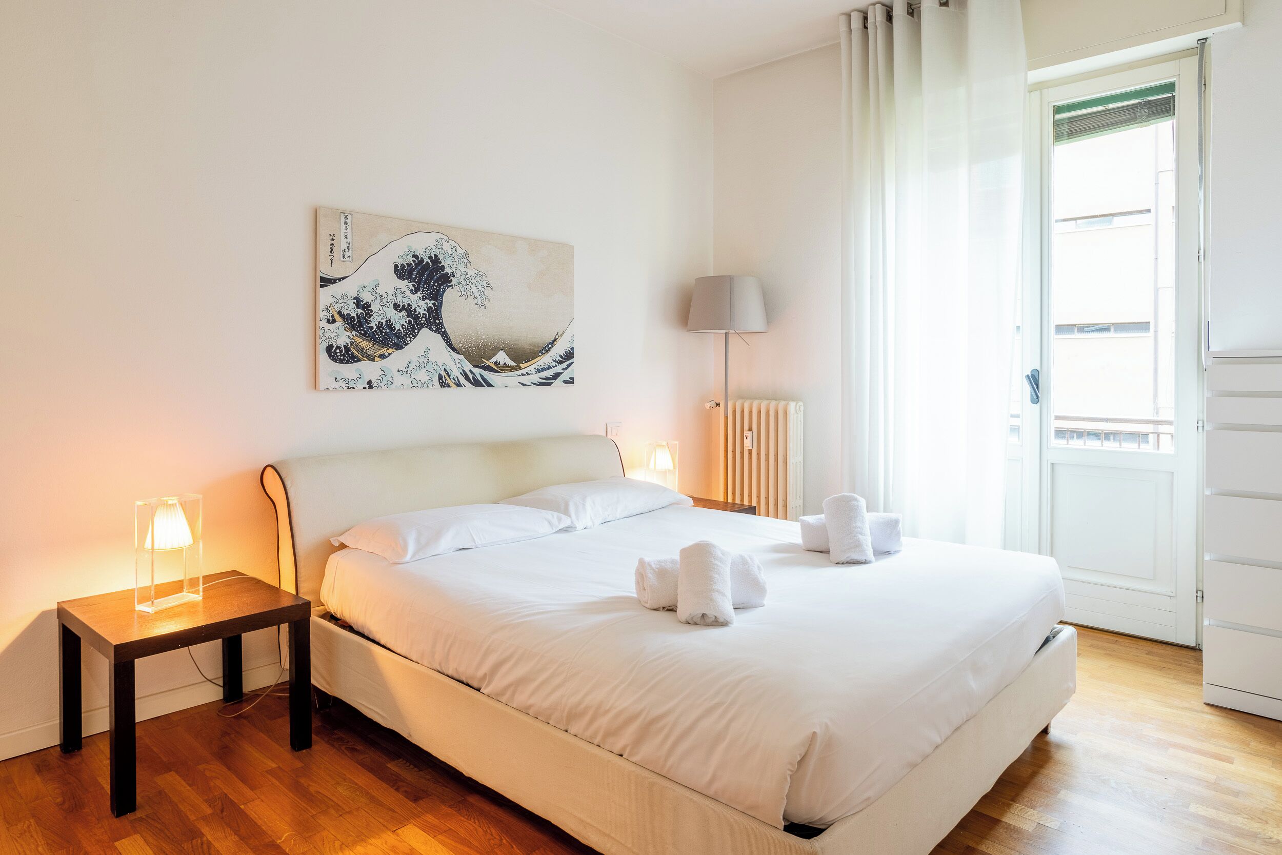 2 bedrooms, iron/ironing board, free WiFi, bed sheets