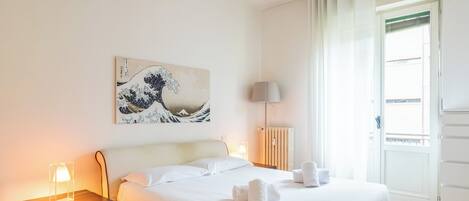 2 habitaciones, tabla de planchar con plancha y wifi gratis