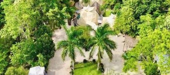 Cozy luxury Dome-Lodge in amazing Q.R. with AC, Sauna, fitness room, Wi-Fi