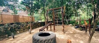 Cozy luxury Dome-Lodge in amazing Q.R. with AC, Sauna, fitness room, Wi-Fi