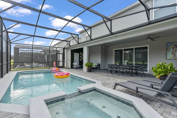 Piscine chauffée