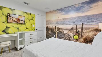 5 quartos, ferros/tábuas de passar roupa, Wi-Fi, roupa de cama