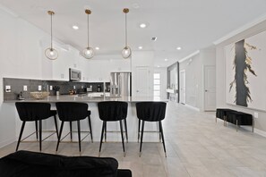 Fridge, microwave, oven, stovetop - Last Minute Disney! Private Pool, Hot Tub, Game Room & Themed Bedrooms. Book Now! #120841 (Orlando)