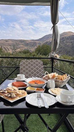 Free daily local cuisine breakfast