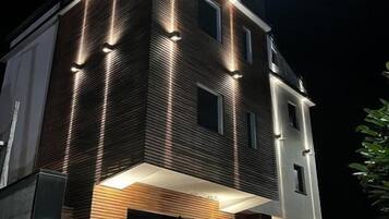 Fassade der Unterkunft