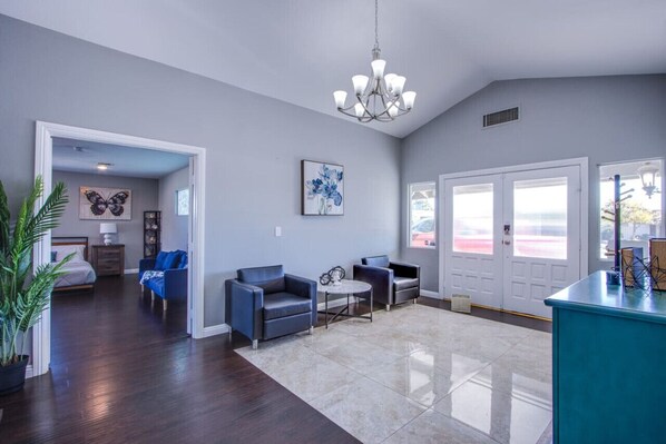 Smart TV, video games, foosball